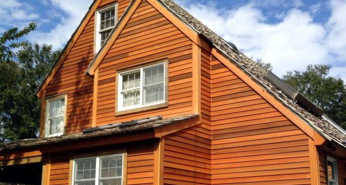 Natural Cedar Wood Siding