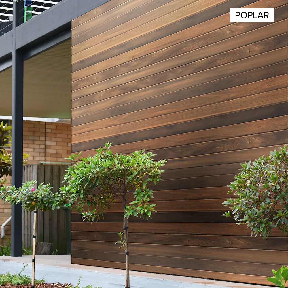 Modern Exterior Wood Cladding (15 SF) – WoodPlank