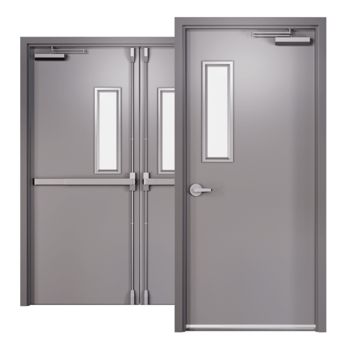 Commercial Metal Exterior Doors - CDI Doors